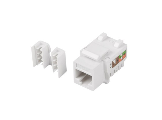 КЛЮЧОВ МОДУЛ RJ45->LSA CAT.6 UTP 90° LANBERG