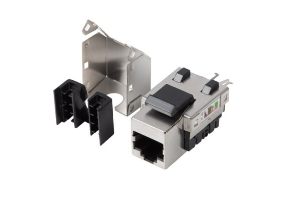 КЛЮЧОВ МОДУЛ RJ45->LSA CAT.5E FTP 90° LANBERG