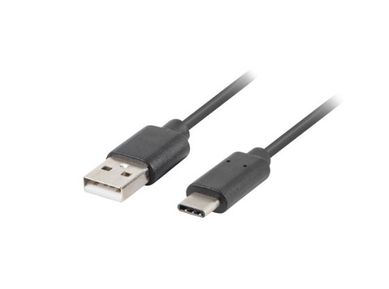 USB-C(M)-&gt;USB-A(M) 2.0 КАБЕЛ 3M ЧЕРЕН QC 3.0 LANBERG