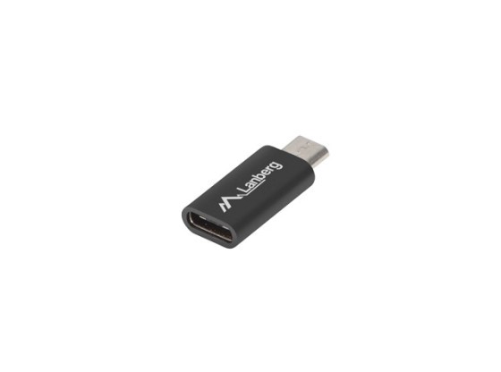 АДАПТЕР USB-C(F) 2.0-&gt;USB MICRO(M) ЧЕРЕН LANBERG