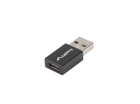 АДАПТЕР USB-C(F) 3.1-&gt;USB-A(M) ЧЕРЕН LANBERG
