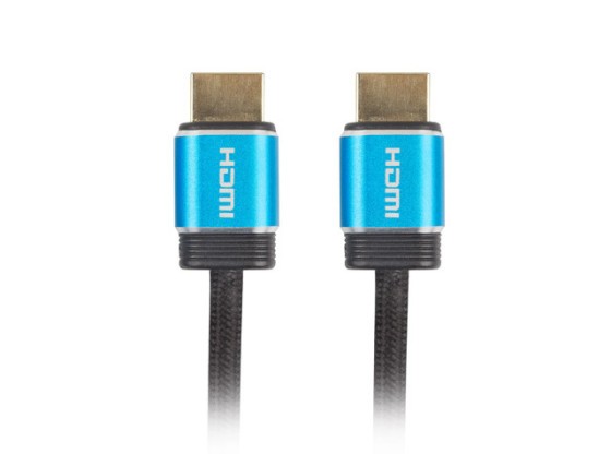 HDMI M/M V2.0 КАБЕЛ 1M CU ЧЕРНА КУТИЯ ПРЕМИУМ СЕРТИФИКАТ LANBERG
