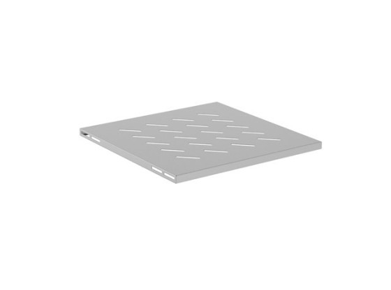 РАФТ ЗА 19" ШКАФОВЕ 600MM СИВ LANBERG (1U/480X475MM ТОВАРОНОСИМОСТ ДО 120KG, 4-ТОЧКОВ МОНТАЖ)