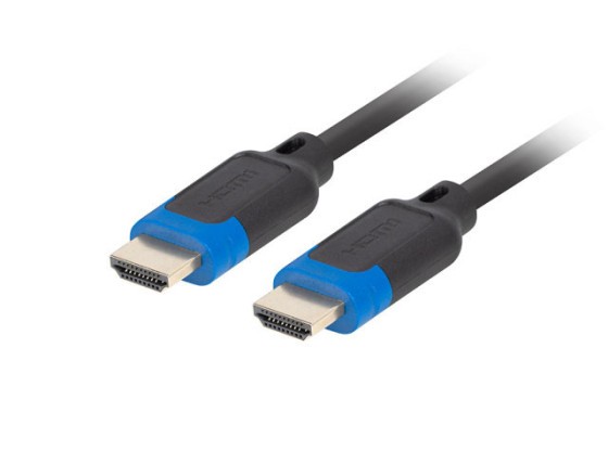 HDMI M/M V2.1 КАБЕЛ 1M 8K 60HZ CCS BLACK LANBERG