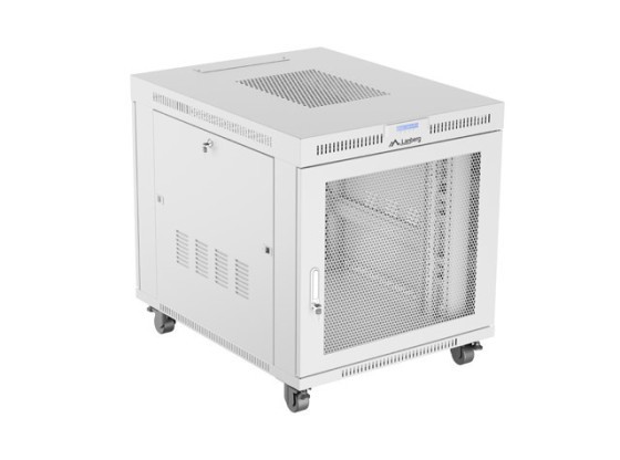 ИНСТАЛАЦИОНЕН ШКАФ ЗА СТЕЛАЖ 19" 15U 800X1000 СИВ LCD ПЕРФОРИРАНА ВРАТА LANBERG (ПЛОСКА ОПАКОВКА)