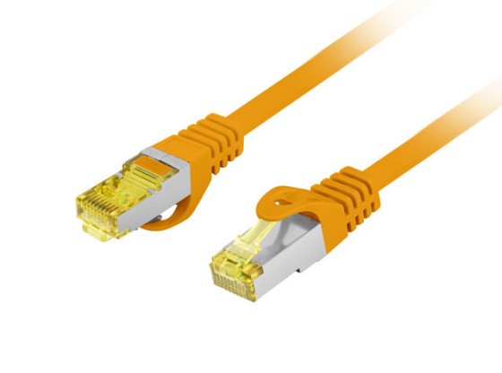 ПАЧКОРД CAT.6A S/FTP LSZH CU 15M ОРАНЖЕВ FLUKE ПРЕМИНА LANBERG