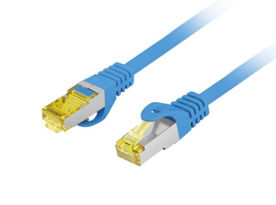 ПАЧКОРД CAT.6A S/FTP LSZH CU 20M BLUE FLUKE PASS LANBERG