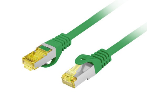 ПАЧКОРД CAT.6A S/FTP LSZH CU 20M ЗЕЛЕН FLUKE ПРЕМИНА LANBERG
