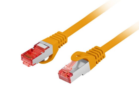 ПАЧКОРД CAT.6 S/FTP LSZH CU 1M ORANGE FLUKE PASS LANBERG