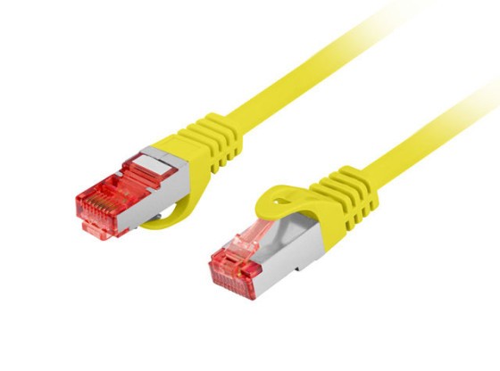 ПАЧКОРД CAT.6 S/FTP LSZH CU 20M ЖЪЛТ FLUKE ПРЕМИНА LANBERG