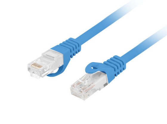 ПАЧКОРД CAT.6 UTP LSZH CU 5M BLUE FLUKE PASS LANBERG
