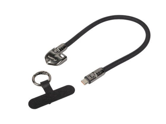 КАБЕЛ USB-C M/M РЕМЪК / ВИСУЛКА 0.3M 240W ЧЕРЕН LANBERG