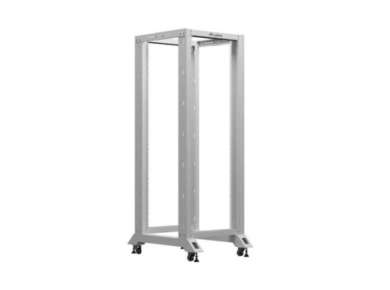 ОТВОРЕН СТЕЛАЖ 19" 32U 600X800 СИВ LANBERG