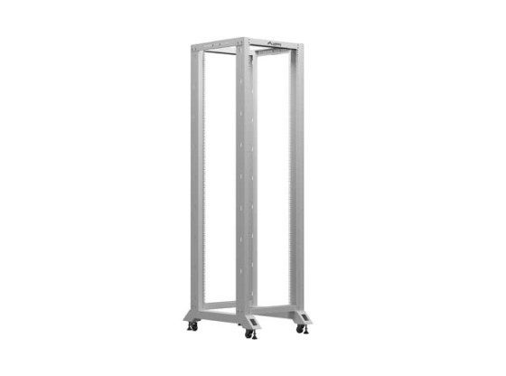 ОТВОРЕН СТЕЛАЖ 19" 42U 600X800 СИВ LANBERG