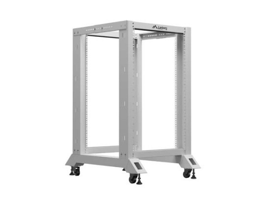 ОТВОРЕН ШКАФ 19" 18U 600X800 СИВ LANBERG