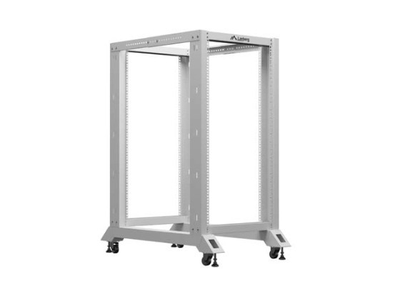 ОТВОРЕН ШКАФ 19" 22U 600X1000 СИВ LANBERG