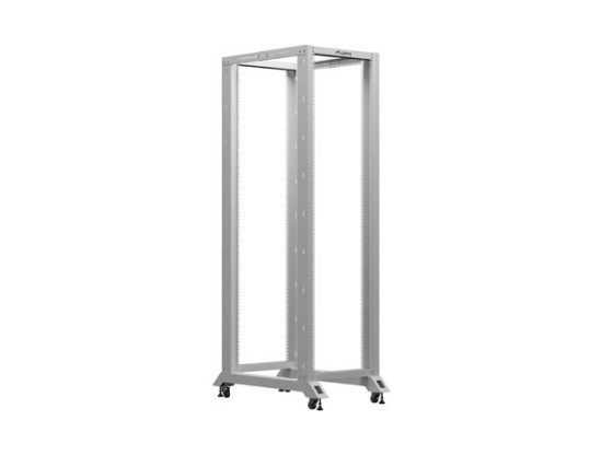 ОТВОРЕН СТЕЛАЖ 19" 42U 600X1000 СИВ LANBERG