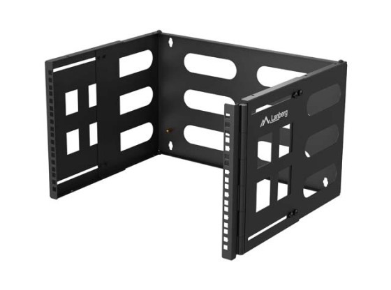 СТЕНЕН МОНТАЖ 19" 6U СТЕЛАЖ 497X400/240 ЧЕРЕН LANBERG
