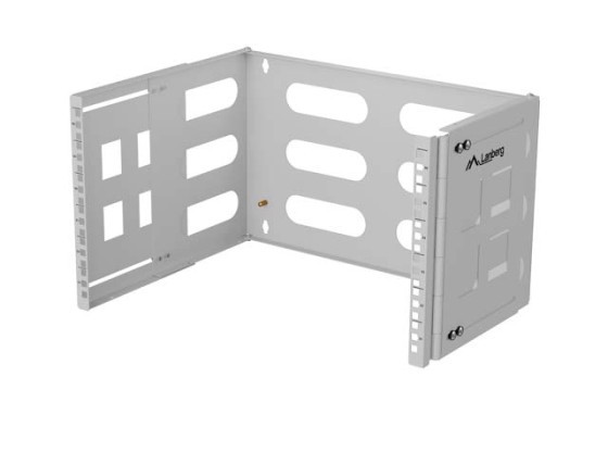 СТЕНЕН СТЕЛАЖ 19" 6U 497X400/240 СИВ LANBERG