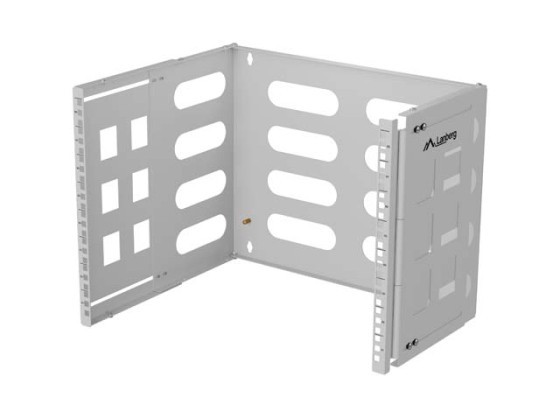 СТЕНЕН СТЕЛАЖ 19" 8U 497X400/240 СИВ LANBERG