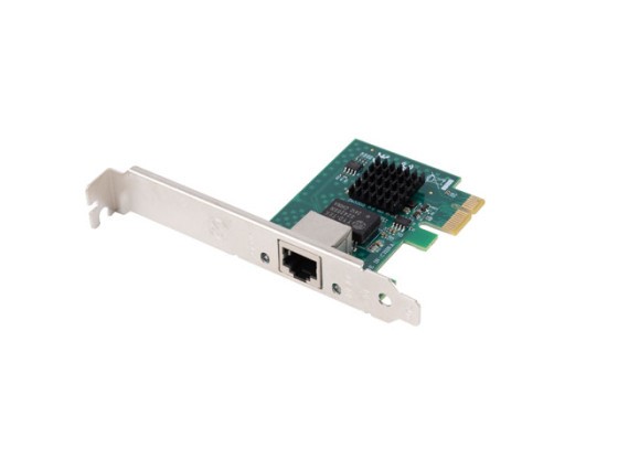 PCI-EXPRESS->RJ45 ETHERNET АДАПТЕР МРЕЖОВА КАРТА LANBERG PCI-E X1 1X RJ45 2.5GB НИСЪК ПРОФИЛ