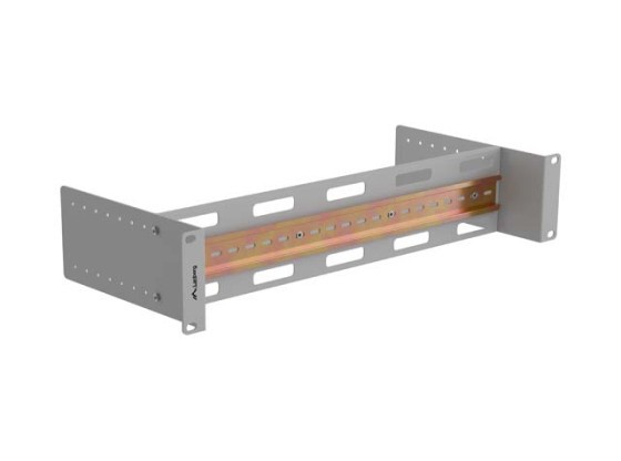МОНТАЖНА РЕЙКА DIN TS-35 19" 2U СИВА LANBERG