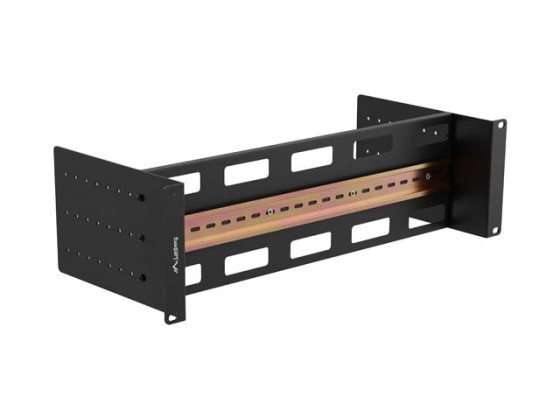 МОНТАЖНА РЕЙКА DIN TS-35 19" 3U ЧЕРНА LANBERG
