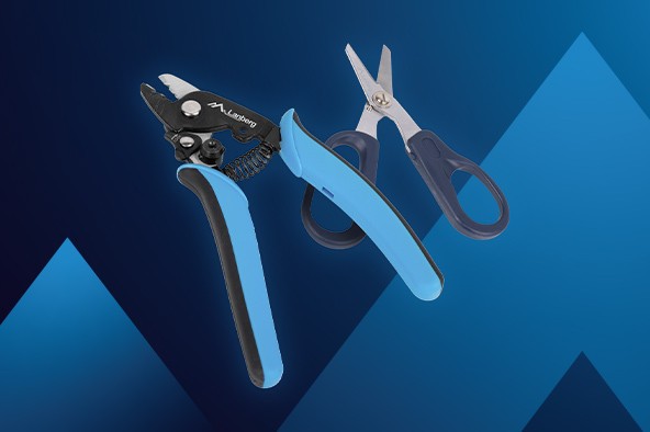 Нови инструменти на Lanberg Fiber: NT-0105 Фибър стрипер и NT-0106 Кевларени ножици