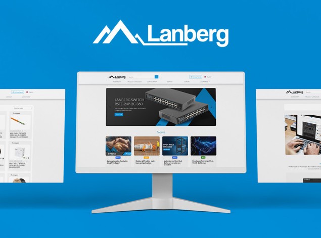 Добре дошли в новия уебсайт на Lanberg!