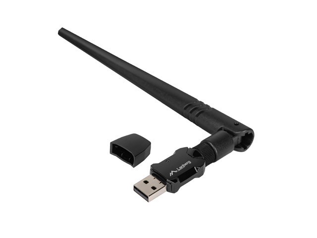 LANBERG БЕЗЖИЧНА WIFI МРЕЖОВА КАРТА NC-0900-WIE USB 2.0 DUAL BAND AX900 1 EXT. ANT.